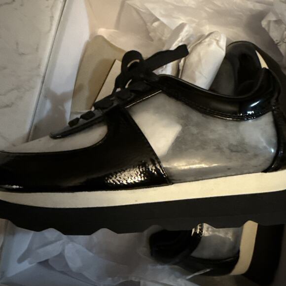 Jessica Simpson Transparent Sneakers Black In Size 37 - Picture 7 of 10